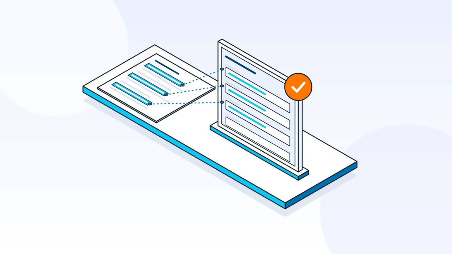 Extracted contract fields mapped to a draft ERP form awaiting human approval